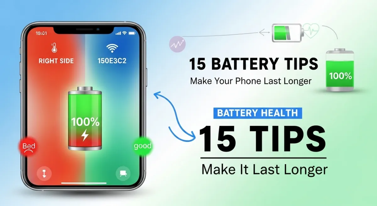 Mobile Battery Health: 15 Easy Tips to Make Your Phone Last Longer